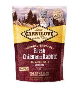 CARNILOVE CAT FRESH CHICKEN & RABBIT 0,4KG - GRANULE PRO KOČKY - CHOVATELSKÉ POTŘEBY MALVÍKZOO