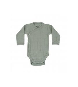 LODGER ROMPER LONG SLEEVES TRIBE SILT GREEN 80 - BODY - PRO DĚTI