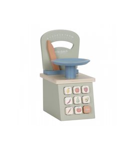 LITTLE DUTCH KUCHYŇSKÁ VÁHA DŘEVĚNÁ - DŘEVĚNÉ HRAČKY - PRO DĚTI