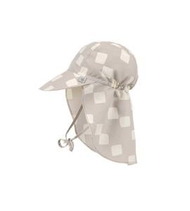 LÄSSIG KLOBOUČEK CHECKERB.STONE/SEASALT 7-12 MĚSÍCŮ (VEL. 45/47) - ČEPIČKY A KLOBOUČKY - PRO DĚTI