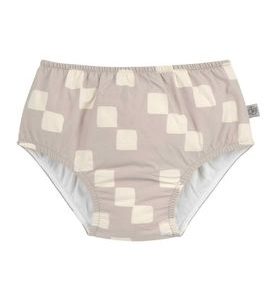 LÄSSIG PLENKOVÉ PLAVKY CHECKERBOARD STONE/SEA SALT 13-18 MĚSÍCŮ (VEL. 86) - UV OBLEČENÍ - PRO DĚTI