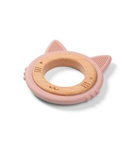 BABYONO KOUSÁTKO DŘEVĚNO-SILIKONOVÉ BUNNY - KOUSÁTKA - PRO DĚTI