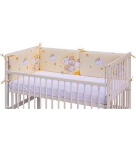 SCARLETT MANTINEL DO POSTÝLKY 4DÍLNÝ - SCARLETT MRÁČEK - 180 X 30 CM - BÉŽOVÝ - MANTINELY - SPINKÁNÍ