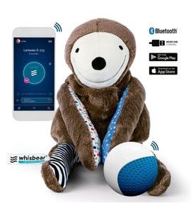 Whisbear® Ezzy šumící lenochod s aplikací a sensorem pláče