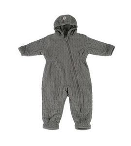 LODGER SKIER EMPIRE FLEECE SHARKSKIN 3-6 MĚSÍCŮ - ZIMNÍ KOMBINÉZY - PRO DĚTI