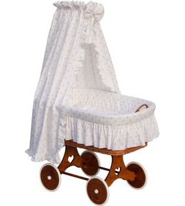 SCARLETT PROUTĚNÝ KOŠ NA MIMINKO S NEBESY HVĚZDIČKA BÍLÁ - KOŠÍKY A KOLÉBKY - SPINKÁNÍ