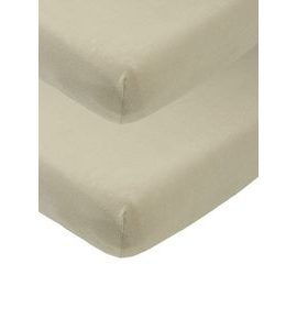 MEYCO ŽERZEJOVÉ PROSTĚRADLO 40X80/90 - TAUPE - PROSTĚRADLA - SPINKÁNÍ