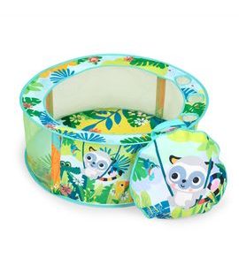 BRIGHT STARTS HRACÍ BAZÉNEK S MÍČKY ROWDY RAINFOREST™ STOW & GO, 6M+ - PÍSKOVIŠTĚ A BAZÉNKY - PRO DĚTI