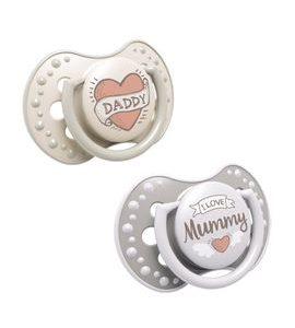 LOVI DUDLÍK SILIKONOVÝ DYNAMICKÝ I LOVE 0-6M 2KS - ŠIDÍTKA A DOPLŇKY - KRMENÍ