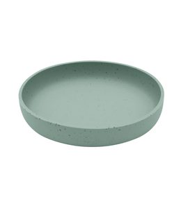 KIKKABOO TALÍŘ PLATINUM SILICONE SAGE - MISKY, TALÍŘKY A PODLOŽKY - KRMENÍ