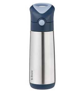 B.BOX TERMOSKA NA PITÍ S BRČKEM 500 ML - MIDNIGHT - TERMOOBALY A TERMOSKY - KRMENÍ