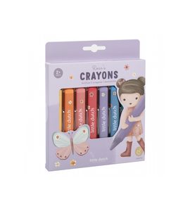 LITTLE DUTCH VOSKOVKY 8 KS ROSA - LITTLE DUTCH - PRO DĚTI