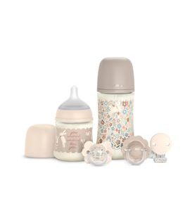 SUAVINEX NOVOROZENECKÝ SET WONDERLAND KRÉMOVÝ - VÝHODNÉ SADY - KRMENÍ