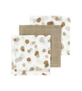 MEYCO MUŠELÍNOVÁ PLENA-ŽÍNKA 3-BALENÍ - STAINS SAND - LÁTKOVÉ PLENY ALL IN ONE - PŘEBALOVÁNÍ