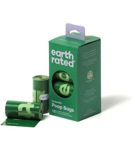 EARTH RATED EARTH RATED SÁČKY S VŮNÍ LEVANDULE 120 KS / 8 ROLÍ - SÁČKY NA PSÍ EXKREMENTY - CHOVATELSKÉ POTŘEBY MALVÍKZOO