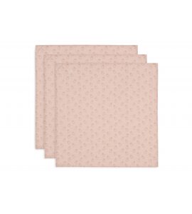 JOLLEIN PLENY 3 KS 70X70 CM MIFFY SILHOUETTES WILD ROSE - ZAVINOVACÍ PLENY / OSUŠKY VELKÉ - PŘEBALOVÁNÍ