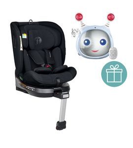 PETITE&MARS AUTOSEDAČKA TWISTGUARD PRO I-SIZE ABSOLUTE BLACK 40-150 CM + ZRCÁTKO OLY BLUE 0M+ - AUTOSEDAČKY 0-36KG - AUTOSEDAČKY A PŘÍSLUŠENSTVÍ