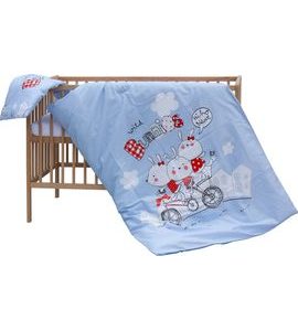 SCARLETT DĚTSKÁ POSTÝLKA S KOMPLETNÍ VÝBAVOU SCARLETT 120 X 60 CM - ULY - DŘEVĚNÉ POSTÝLKY - SPINKÁNÍ