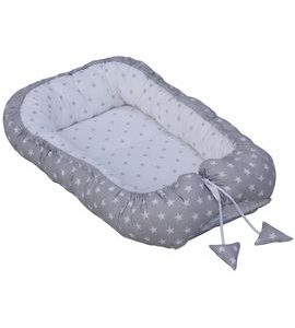 SCARLETT HNÍZDO PRO MIMINKO HVĚZDIČKA ŠEDÁ - HNÍZDEČKA - SPINKÁNÍ