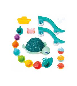 LUDI VELKÁ SADA DO KOUPELE ŽELVA - HRAČKY DO VANY - PRO DĚTI