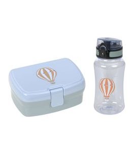 LÄSSIG KIDS LUNCH SET TINY DRIVERS BALLOON - KRABIČKY NA SVAČINU - KRMENÍ