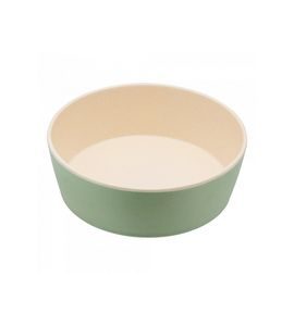 Bambusová miska Beco Bowl, modrozelená S (15 cm/0,8 l)