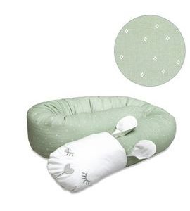 VINTER & BLOOM MEADOW MANTINEL A KOJÍCÍ POLŠTÁŘ GREEN FIELDS - MANTINELY - SPINKÁNÍ