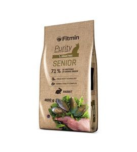 FITMIN PURITY SENIOR KRMIVO PRO KOČKY HMOTNOST: 0.4 KG - GRANULE PRO KOČKY - CHOVATELSKÉ POTŘEBY MALVÍKZOO