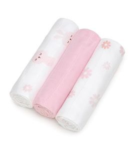 T-TOMI TETRA PLENY HIGH QUALITY BUNNIES - LÁTKOVÉ PLENY SKLÁDANÉ - PŘEBALOVÁNÍ