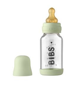 BIBS BABY BOTTLE SKLENĚNÁ LAHEV 110ML - FLAŠTIČKY HRNČEKY - KRMENÍ