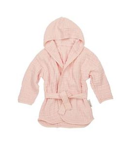 MEYCO MUŠELÍNOVÝ ŽUPÁNEK 86/92 - SOFT PINK - OSUŠKY A DĚTSKÉ ŽUPANY - KOUPÁNÍ A ZDRAVÍ