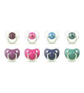 SUAVINEX ŠIDÍTKO DEN&AMP;NOC ANATOMICKÉ SILIKON 6-18 M - ŠIDÍTKA A DOPLŇKY - KRMENÍ