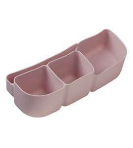 B.BOX SILIKONOVÝ BENTO ORGANIZÉR DO VELKÉHO BOXU - RŮŽOVÝ - KRABIČKY NA SVAČINU - KRMENÍ