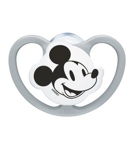 NUK PERFECT MATCH AIR DUDLÍK MICKEY 0-6M GREY 1KS BOX - ŠIDÍTKA A DOPLŇKY - KRMENÍ