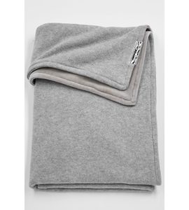 MEYCO DEKA KNIT BASIC SAMET - GREY MELANGE - DĚTSKÉ DEKY PRO MIMINKA - SPINKÁNÍ