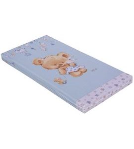 SCARLETT MATRACE GRISI 120X60X8CM MODRÁ - MATRACE DO POSTÝLKY - SPINKÁNÍ