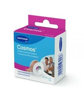 HARTMANN NÁPLAST COSMOS CÍVKOVÁ PEVNÁ 2.5 CM X 5 M 1 KS - NÁPLASTI - KOUPÁNÍ A ZDRAVÍ