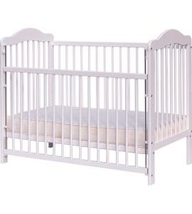 SCARLETT DĚTSKÁ POSTÝLKA SE STAHOVACÍM BOKEM SCARLETT ALEK (BOROVICE) BÍLÁ 120X60CM - DŘEVĚNÉ POSTÝLKY - SPINKÁNÍ