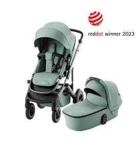 BRITAX RÖMER SET SMILE 5Z + HLUBOKÁ KORBA 2025 - DVOJKOMBINACE - KOČÁRKY A PŘÍSLUŠENSTVÍ