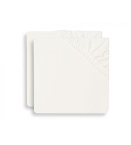 JOLLEIN PROSTĚRADLO NAPÍNACÍ 120X60 CM 2 KS IVORY - PROSTĚRADLA - SPINKÁNÍ