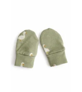 ENIE BABY NOVOROZENECKÉ RUKAVIČKY VEL. 62-68 HUSY - RUKAVIČKY, ŠÁTKY, NÁKRČNÍKY - PRO DĚTI