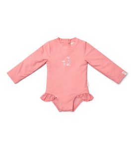 LITTLE DUTCH PLAVKY DLOUHÝ RUKÁV SUNNY FLOWERS ROUGE VEL. 98/104 - KOJENECKÉ PLAVKY - KOUPÁNÍ A ZDRAVÍ