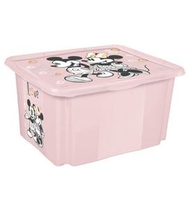 KEEEPER ÚLOŽNÝ BOX S VÍKEM MALÝ "MINNIE" - BOXY NA HRAČKY - SPINKÁNÍ