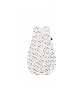 TRÄUMELAND LETNÍ SPACÍ PYTEL LIEBMICH TENCEL WEISS MIT GRAUEN STERNEN 110 CM - SPACÍ PYTLE - SPINKÁNÍ