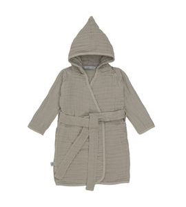 LÄSSIG MUSLIN BATHROBE OLIVE 24-36M. - OSUŠKY A DĚTSKÉ ŽUPANY - KOUPÁNÍ A ZDRAVÍ