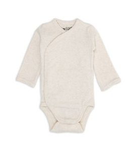 LODGER BODY S DLOUHÝM RUKÁVEM MELANGE BIRCH VEL. 62 - BODY - PRO DĚTI