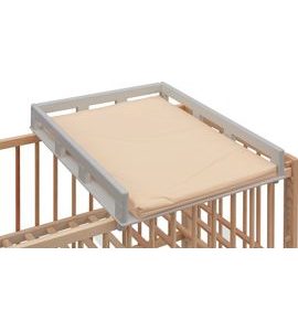 SCARLETT PŘEBALOVACÍ PULT OGY NA POSTÝLKU ŠEDÝ S PŘEBALOVACÍ PODLOŽKOU ALGO - PŘEBALOVACÍ PULTY - PŘEBALOVÁNÍ