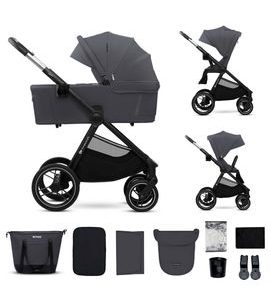 KINDERKRAFT KOČÁREK KOMBINOVANÝ NEA 2 2V1 BEIGE - DVOJKOMBINACE - KOČÁRKY A PŘÍSLUŠENSTVÍ