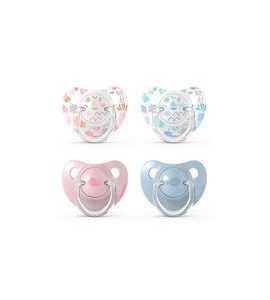 SUAVINEX SUAVINEX | DUDLÍK ANATOMICKÝ SILIKON 0/6M 2KS MEMORIES - ŠIDÍTKA A DOPLŇKY - KRMENÍ