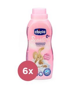 6X CHICCO AVIVÁŽ KONCENTROVANÁ KVĚTINOVÉ OBJETÍ 750 ML - DĚTSKÉ PRACÍ A MYCÍ PROSTŘEDKY - KOUPÁNÍ A ZDRAVÍ